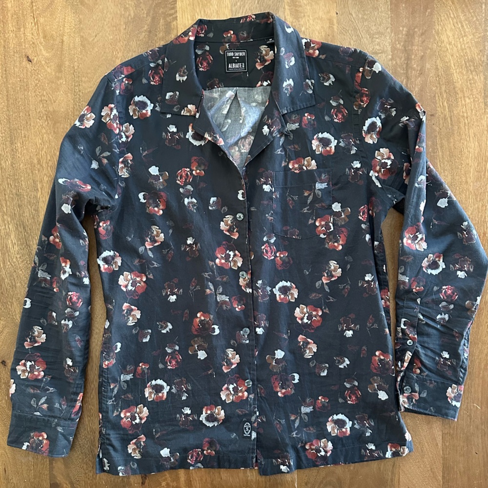 Todd Snyder Dark Florals Button-down